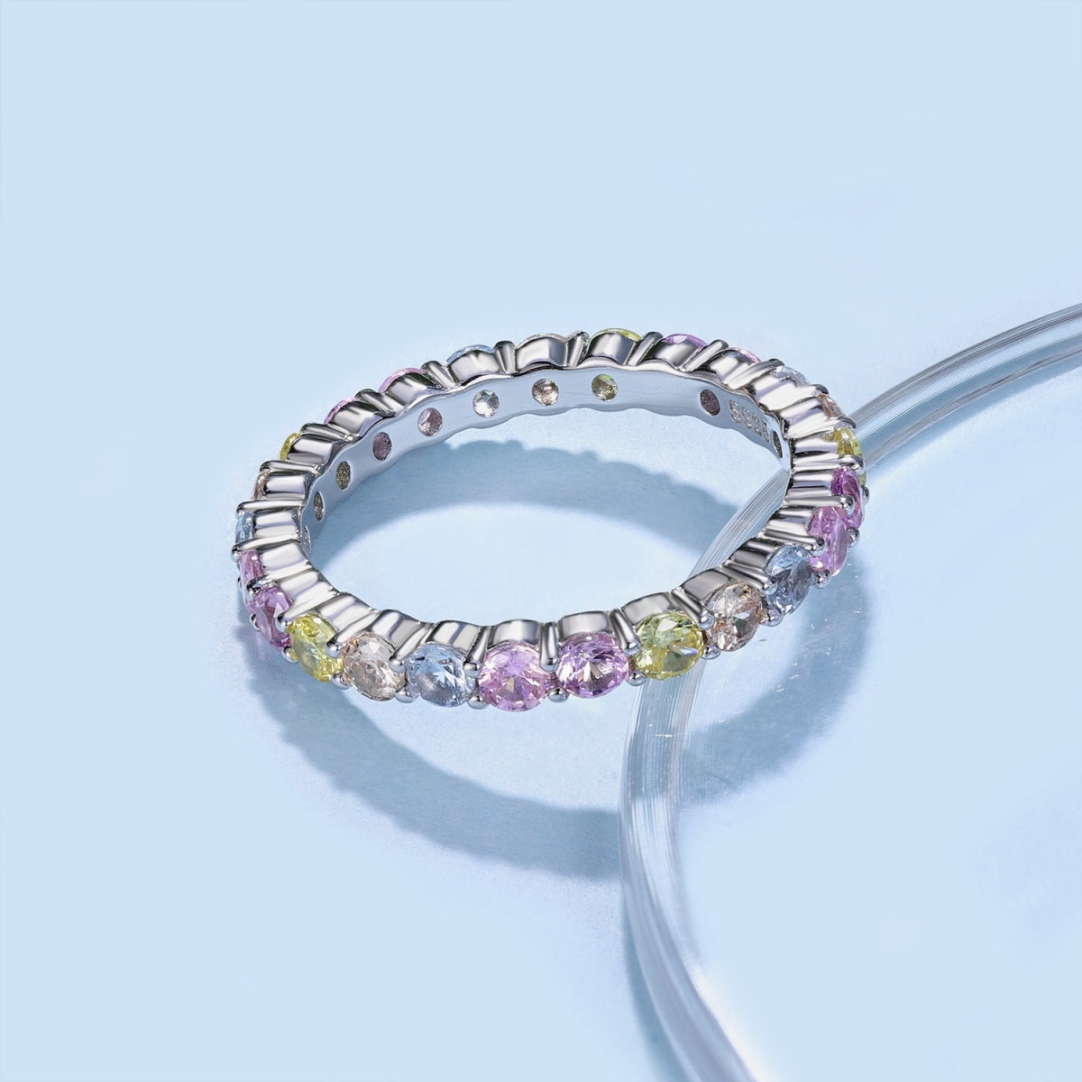 [CharmAmor]Dazzling Resplendent Round Cut Party Ring