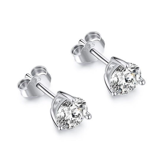 [CharmAmor]Dainty Round Shape Earrings