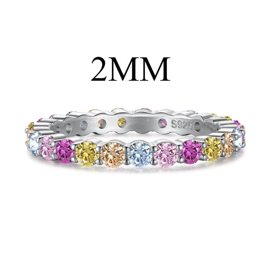 [CharmAmor]Dazzling Resplendent Round Cut Party Ring