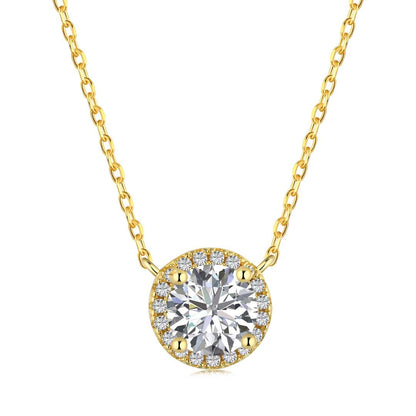 [CharmAmor]Luxurious Round Cut Necklace
