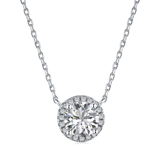 [CharmAmor]Luxurious Round Cut Necklace