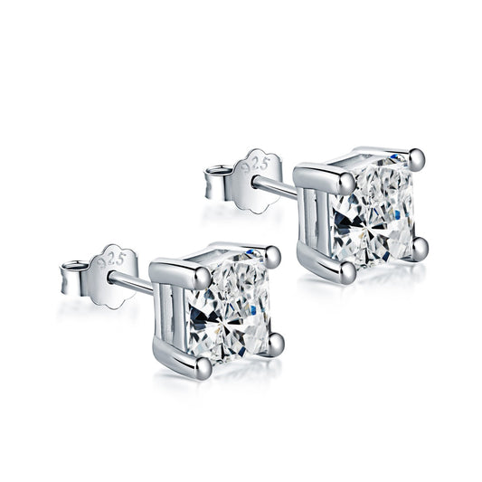 [CharmAmor]Delicate Square Shape Earrings