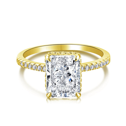 [CharmAmor]4.0 Carat Luxurious Engagement Ring