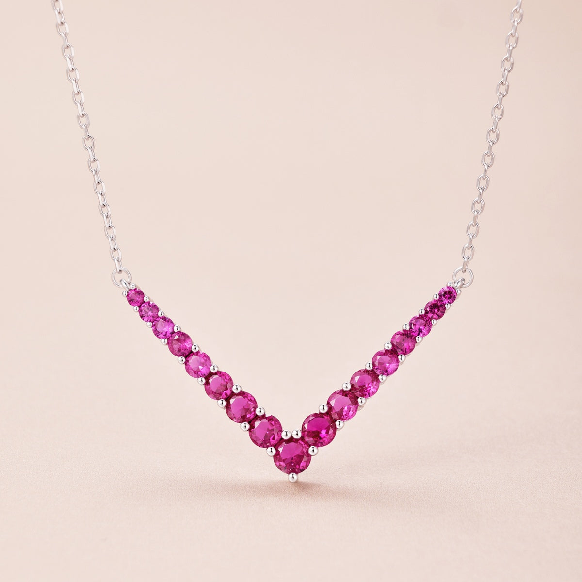 [CharmAmor]Ornate Round Cut Necklace