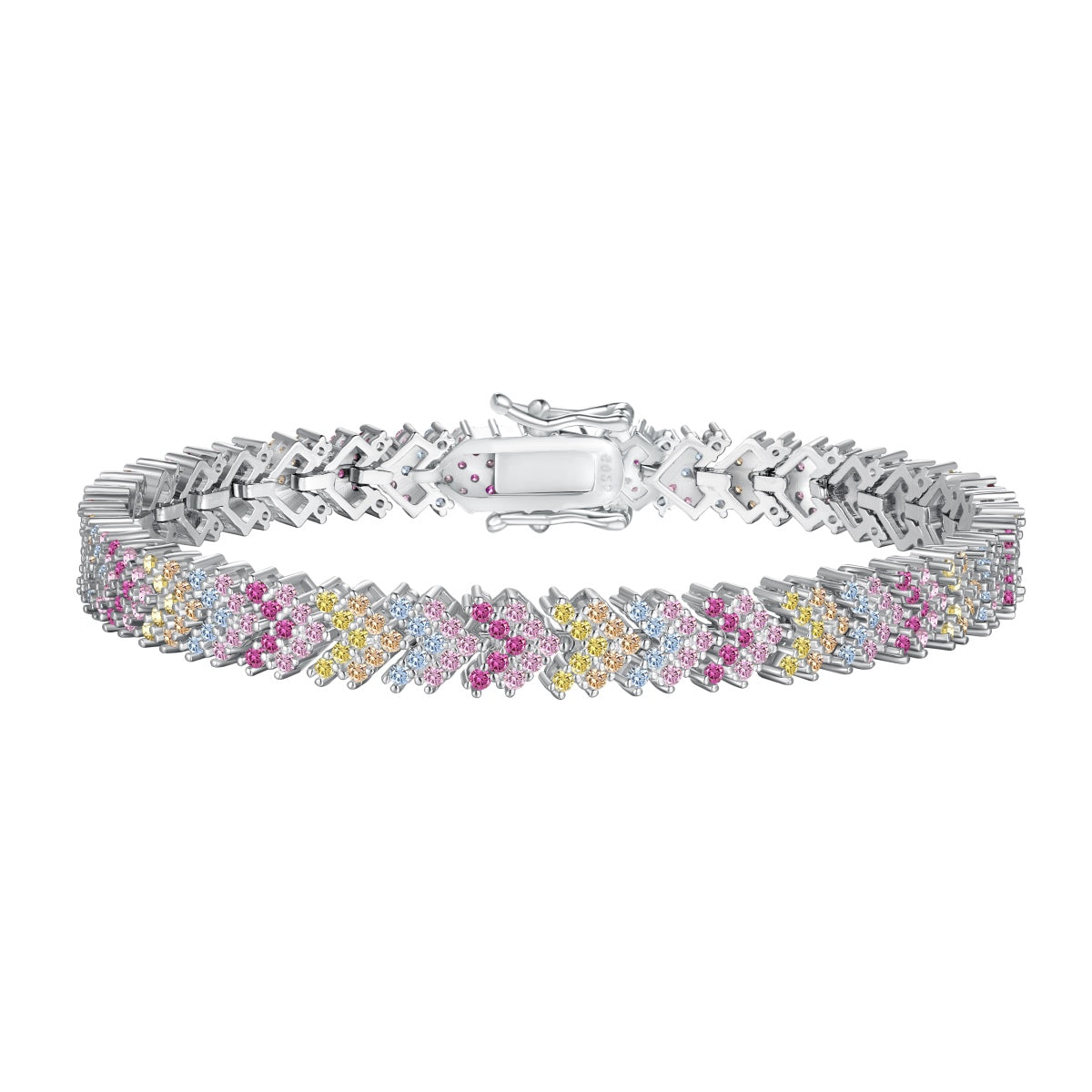 [CharmAmor]Ornate Sparkling Round Cut Party Bracelet