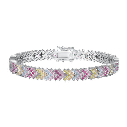 [CharmAmor]Ornate Sparkling Round Cut Party Bracelet