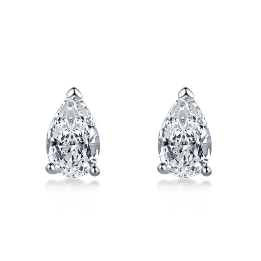 [CharmAmor]Ornate Water Drop Shape Earrings