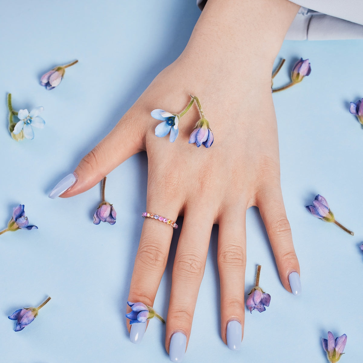 [CharmAmor]Dazzling Resplendent Round Cut Party Ring