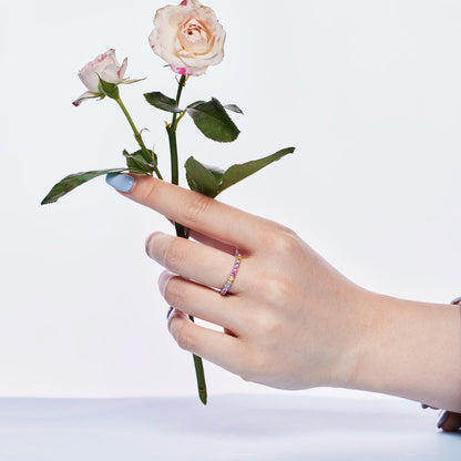 [CharmAmor]Dazzling Resplendent Round Cut Party Ring