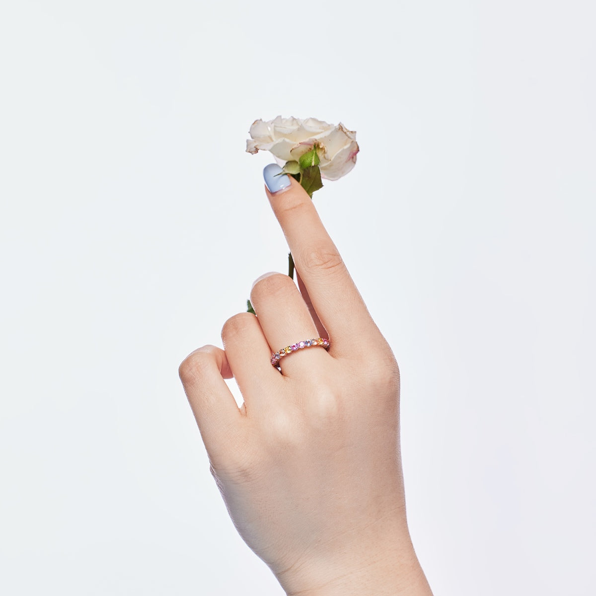 [CharmAmor]Dazzling Resplendent Round Cut Party Ring
