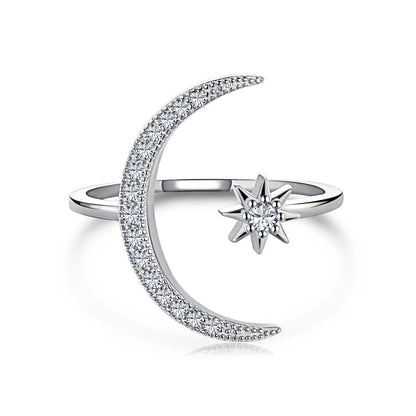[CharmAmor]Eternity Moon & Star Ring