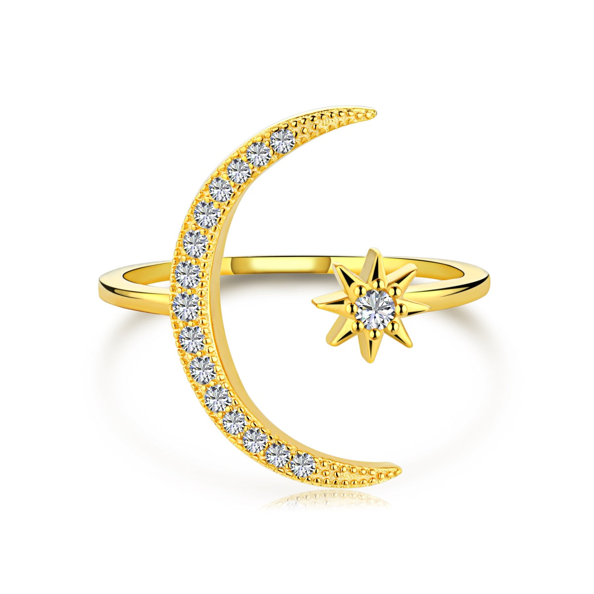 [CharmAmor]Eternity Moon & Star Ring