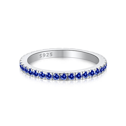 [CharmAmor]Delicate Sparkling Round Cut Daily Ring