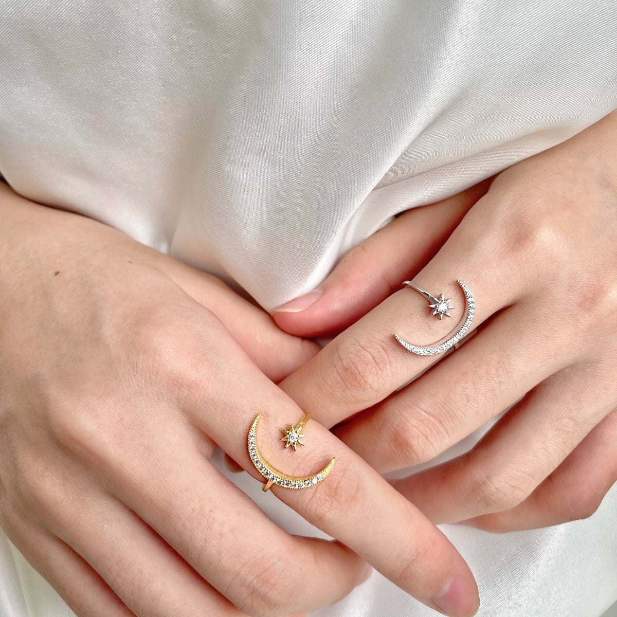 [CharmAmor]Eternity Moon & Star Ring
