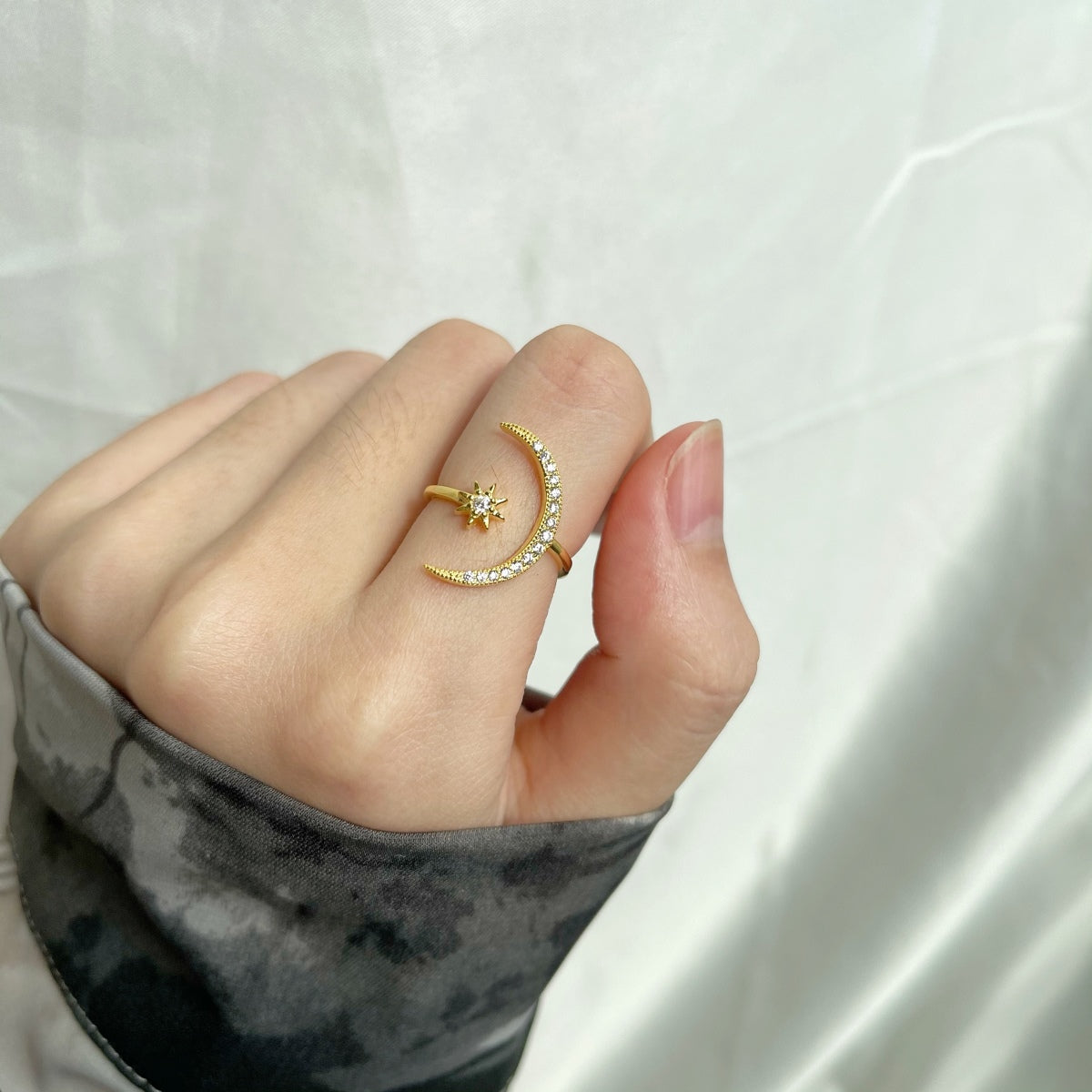 [CharmAmor]Eternity Moon & Star Ring