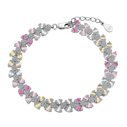 [CharmAmor]Dainty Exquisite Flower Shape Daily Bracelet