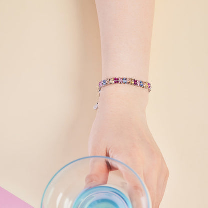 [CharmAmor]Sparkling Exquisite Multi Cut Party Bracelet
