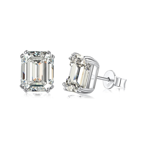 [CharmAmor]Dazzling Square Shape Earrings