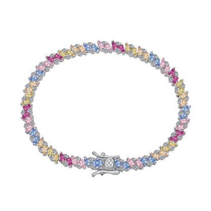 [CharmAmor]Ornate Sparkling Multi Cut Party Bracelet