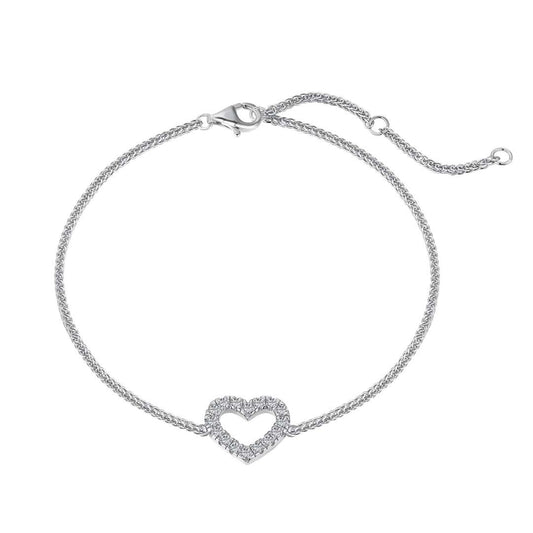 [CharmAmor]Heart Shape Lover Bracelet