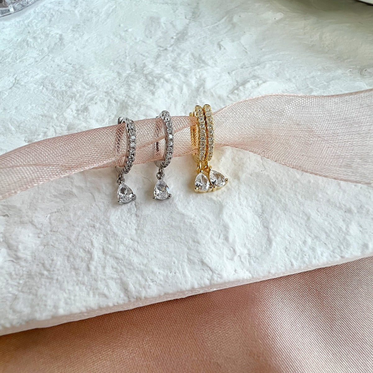 [CharmAmor]Luxurious Geometric Drop Earrings