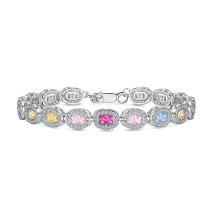 [CharmAmor]Exquisite Ornate Emerald Cut Daily Bracelet