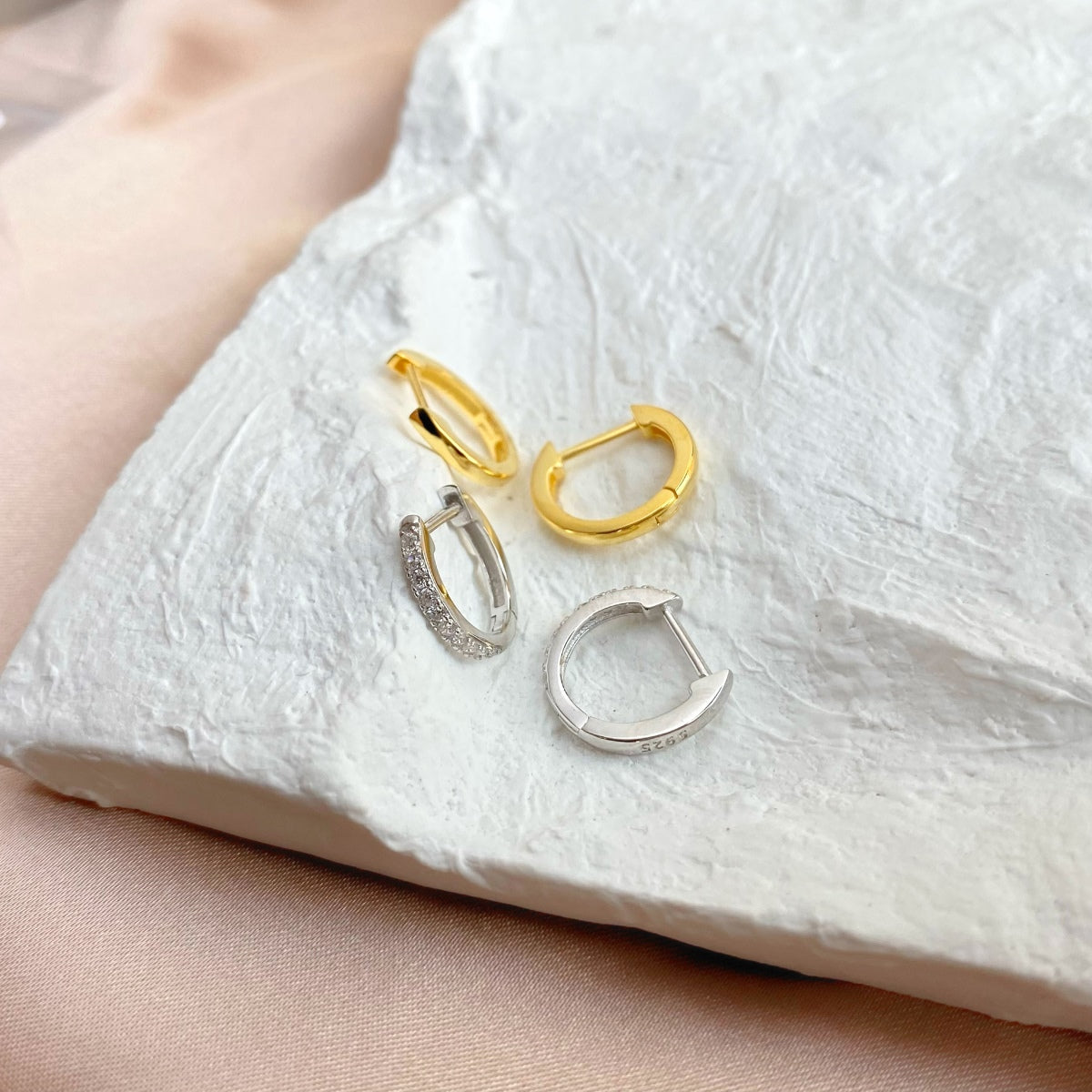 [CharmAmor]Circle Versatile Earrings