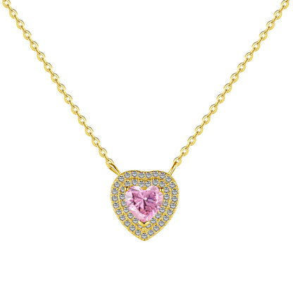 [CharmAmor]Exquisite Heart Shape Necklace