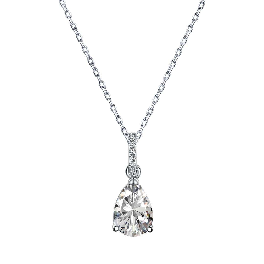 [CharmAmor]Delicate Water Drop Shape Fashion Necklace