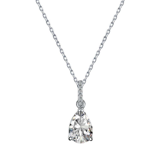 [CharmAmor]Delicate Water Drop Shape Fashion Necklace
