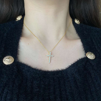 [CharmAmor]Unique Cross Shape Necklace