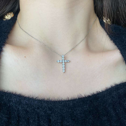 [CharmAmor]Unique Cross Shape Necklace