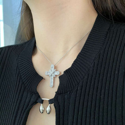 [CharmAmor]Gypsophila With Dimonds Necklace