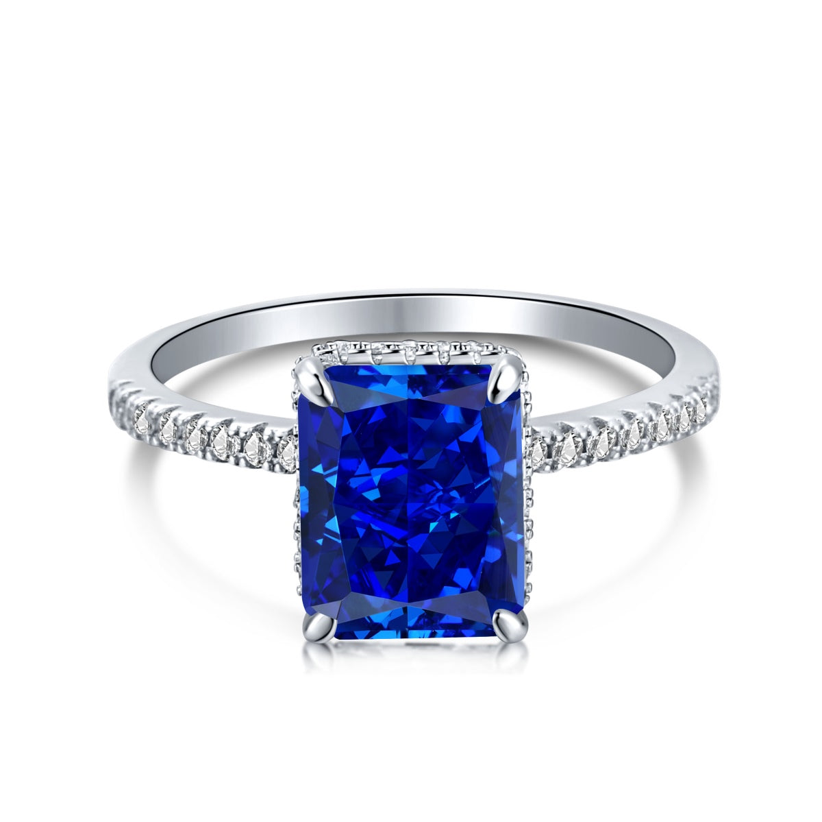 [CharmAmor]4.0 Carat Luxurious Engagement Ring