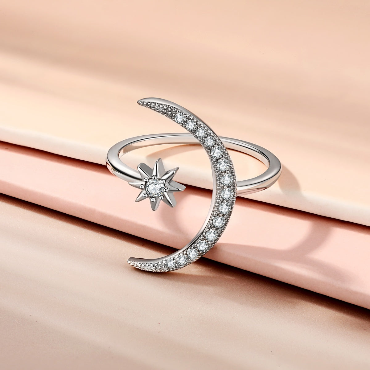 [CharmAmor]Eternity Moon & Star Ring