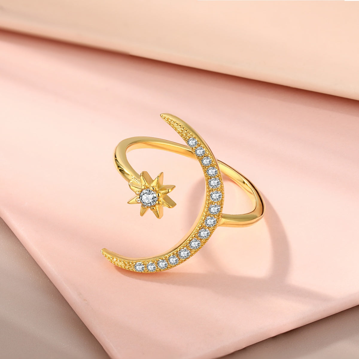[CharmAmor]Eternity Moon & Star Ring
