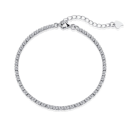 [CharmAmor]Elegant Emerald Cut Daily Bracelet