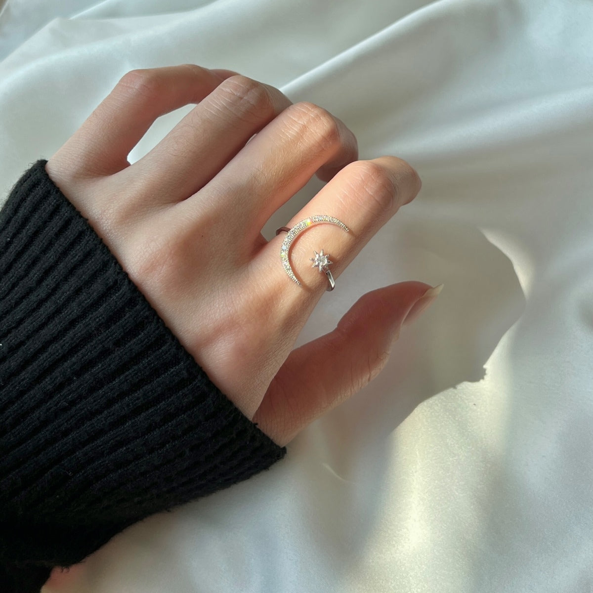 [CharmAmor]Eternity Moon & Star Ring