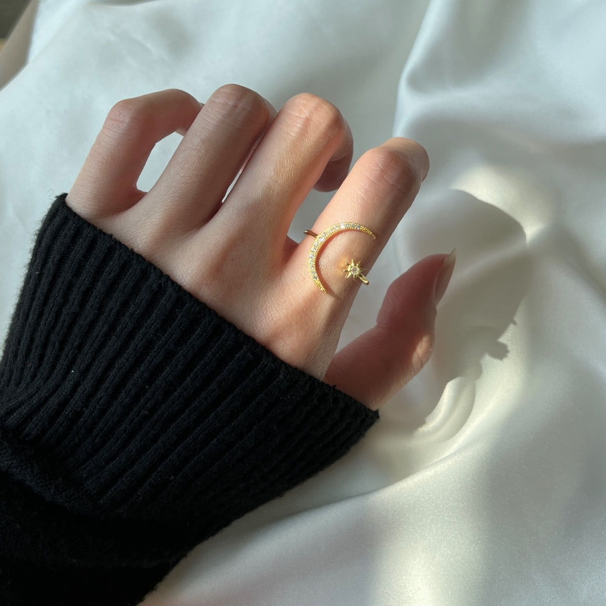 [CharmAmor]Eternity Moon & Star Ring