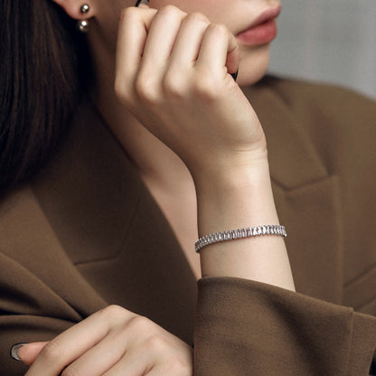 [CharmAmor]Exquisite Emerald Cut Daily Bracelet