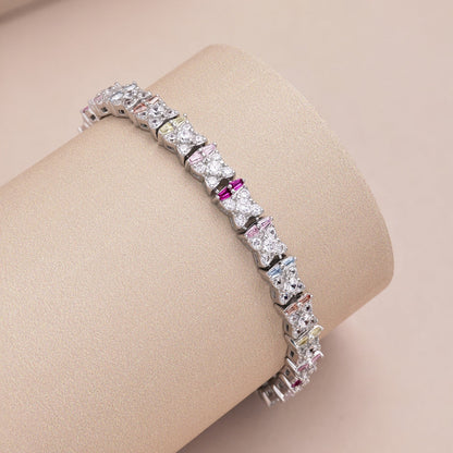 [CharmAmor]Unique Colorful Flower Shape Daily Bracelet