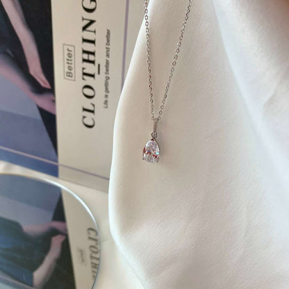[CharmAmor]Delicate Water Drop Shape Fashion Necklace
