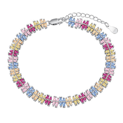 [CharmAmor]Sparkling Exquisite Multi Cut Party Bracelet