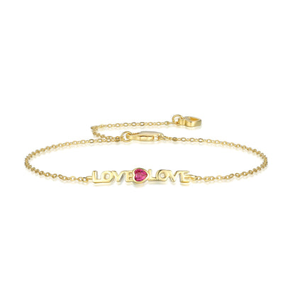 [CharmAmor]Romantic Heart Shape Lover Bracelet