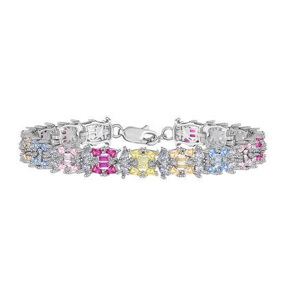 [CharmAmor]Delicate Colorful Multi Cut Party Bracelet