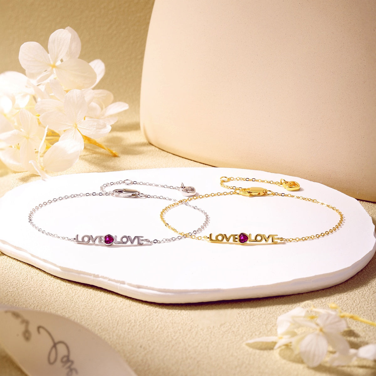 [CharmAmor]Romantic Heart Shape Lover Bracelet