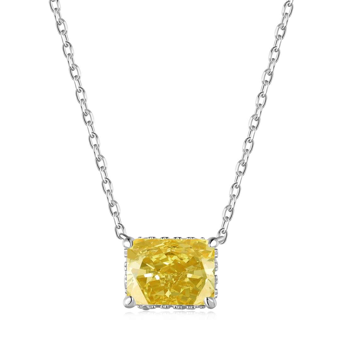 [CharmAmor]Luxurious Square Shape Colorful Necalack