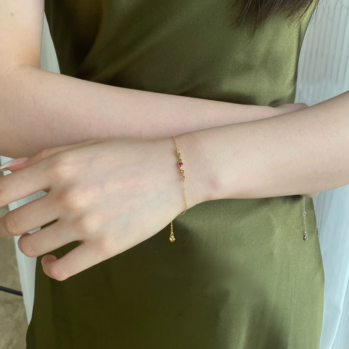 [CharmAmor]Romantic Heart Shape Lover Bracelet