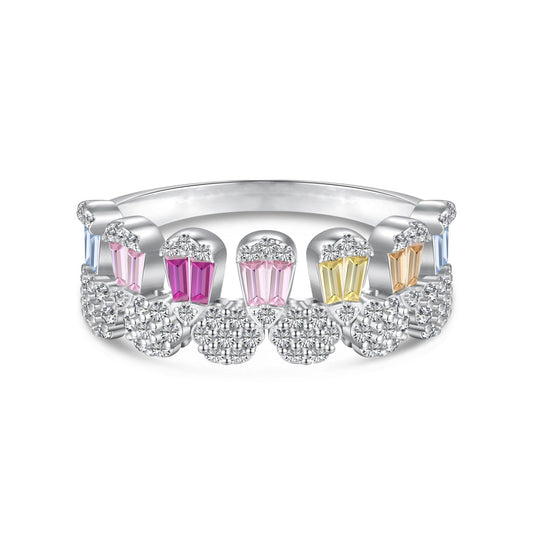 [CharmAmor]Gorgeous Radiant Cut Daily Ring