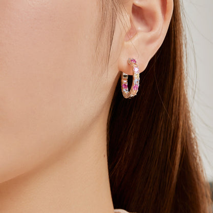[CharmAmor]Unique Round Cut Daily Earrings